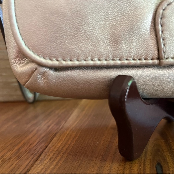 Soft Leather Coach Wristlet - Picture 10 of 13